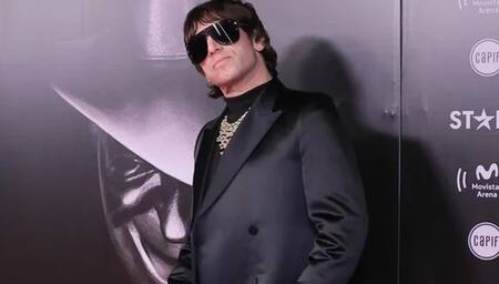 Joaquín Levinton en los Premios Gardel 2024. Foto: NA.