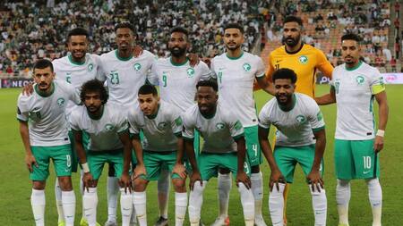 Selección de Arabia Saudita. Foto: REUTERS.