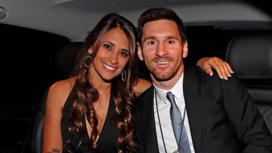 Lionel Messi y Antonela Roccuzzo