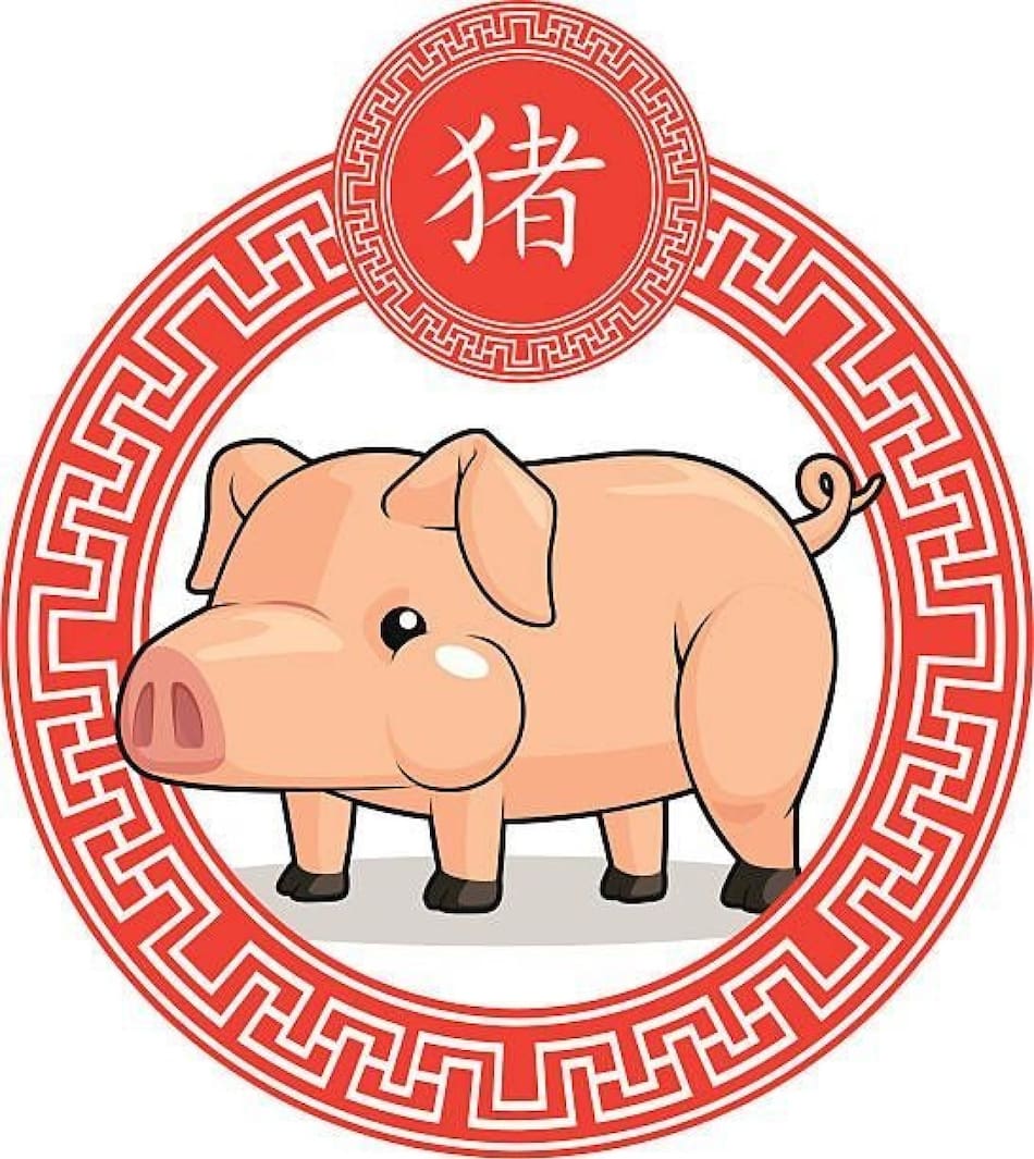 horóscopo chino - Cerdo. Foto: Pinterest.