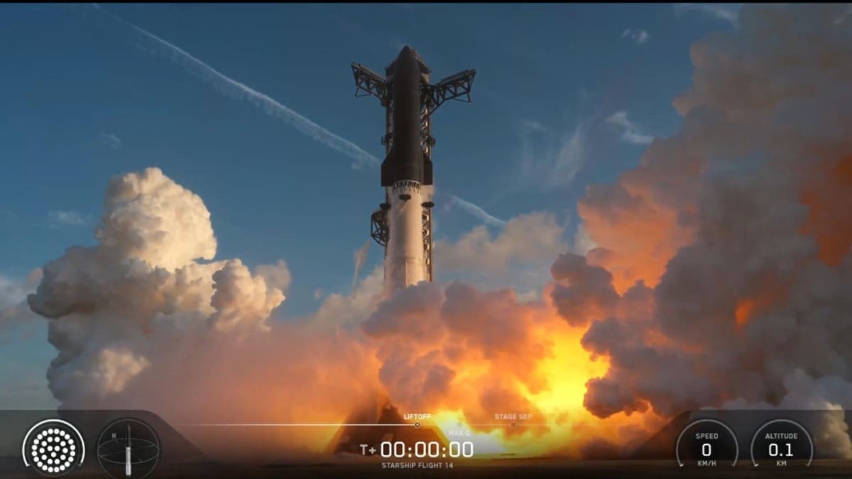 SpaceX calificó el primer vuelo orbital como un “hito enorme”.