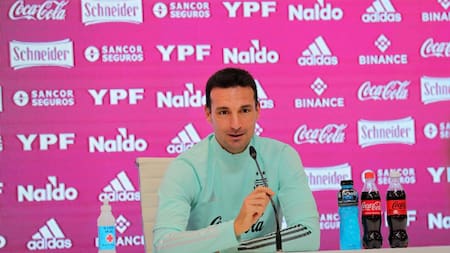 Lionel Scaloni, Selección Argentina. Foto: NA.