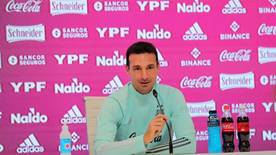 Lionel Scaloni, Selección Argentina. Foto: NA.