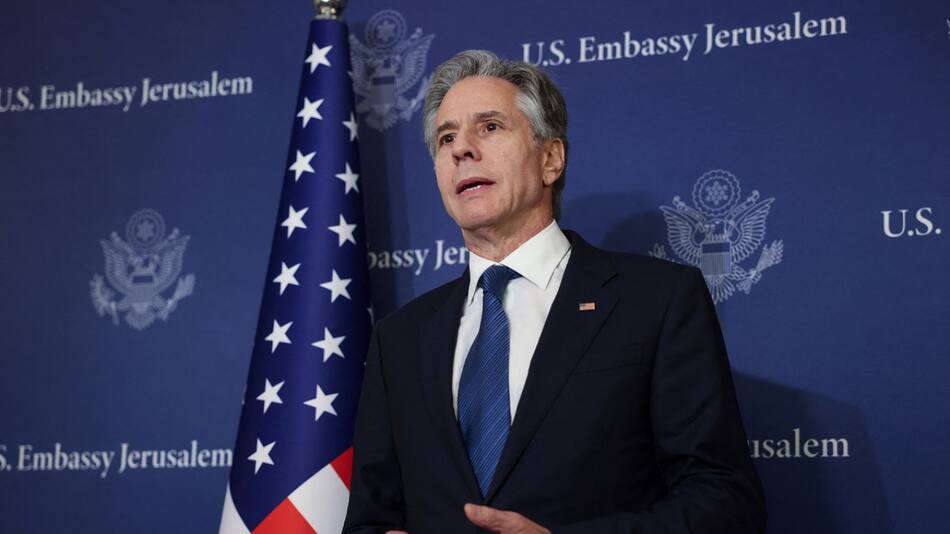 Antony Blinken, secretario de Estado de Estados Unidos. Foto: Reuters.