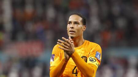Virgil van Dijk, Países Bajos. Foto: EFE