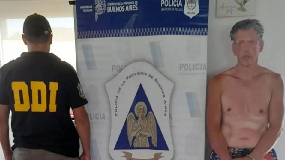 Secuestró y abusó de su esposa. Foto: Policía de La Costa