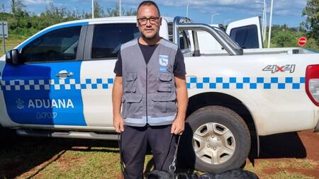 La Aduana "jubiló" a Filli. Foto: Aduana.