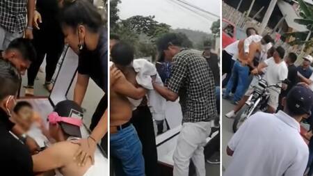 Sacaron cadáver de su amigo del ataúd para llevarlo a dar vuelta en moto