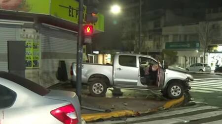 Accidente de tránsito en Flores.