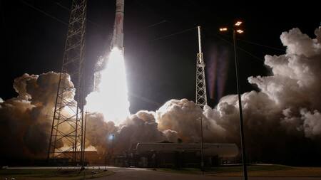 Lanzamiento del cohete Vulcan de próxima generación de la empresa conjunta Boeing-Lockheed United Launch Alliance. Foto: Reuters.