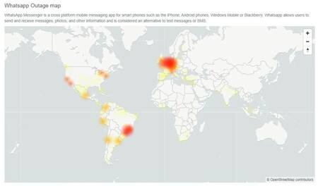 WhatsApp sufrió una caída a nivel mundial en sus servicios este 14 de julio