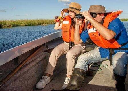 Ecoturismo en Colonia Carlos Pellegrini, Corrientes. Foto: Facebook/Colonia Carlos Pellegrini