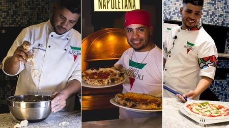 Ezequiel Ortigoza, campeón mundial de pizza freestyle