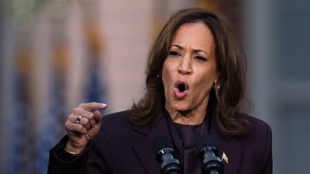 Kamala Harris habló tras la derrota en las Elecciones. Foto: Reuters