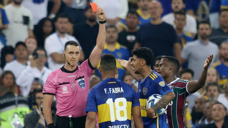 La expulsión de Frank Fabra. Foto: Reuters