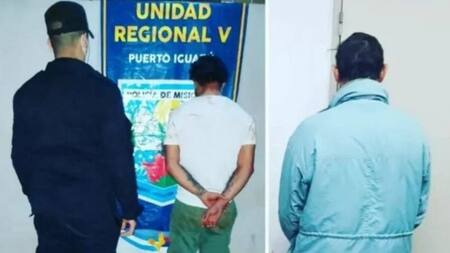 Sospechoso detenido en Misiones. Foto: NA.