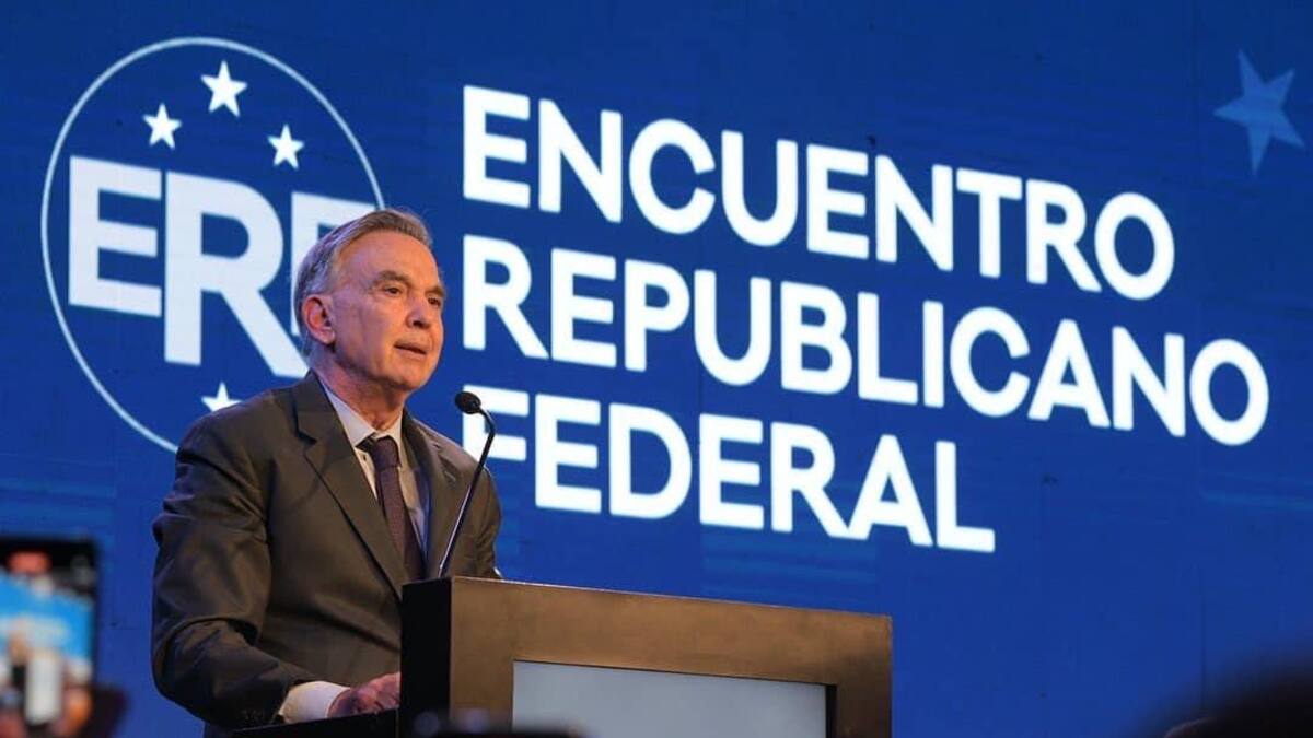 Miguel Ángel Pichetto, en el lanzamieto de Peronismo Republicano. Foto: NA.