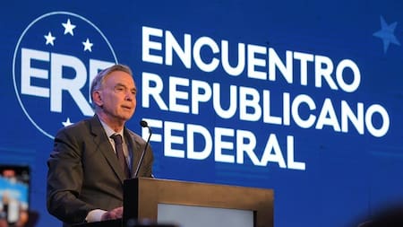 Miguel Ángel Pichetto, en el lanzamieto de Peronismo Republicano. Foto: NA.