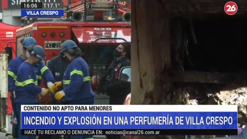 Tragedia en Villa Crespo - El día después, CANAL 26