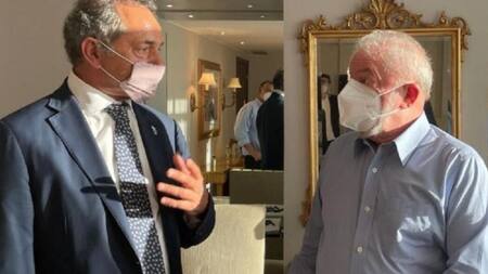 Daniel Scioli y Lula, NA