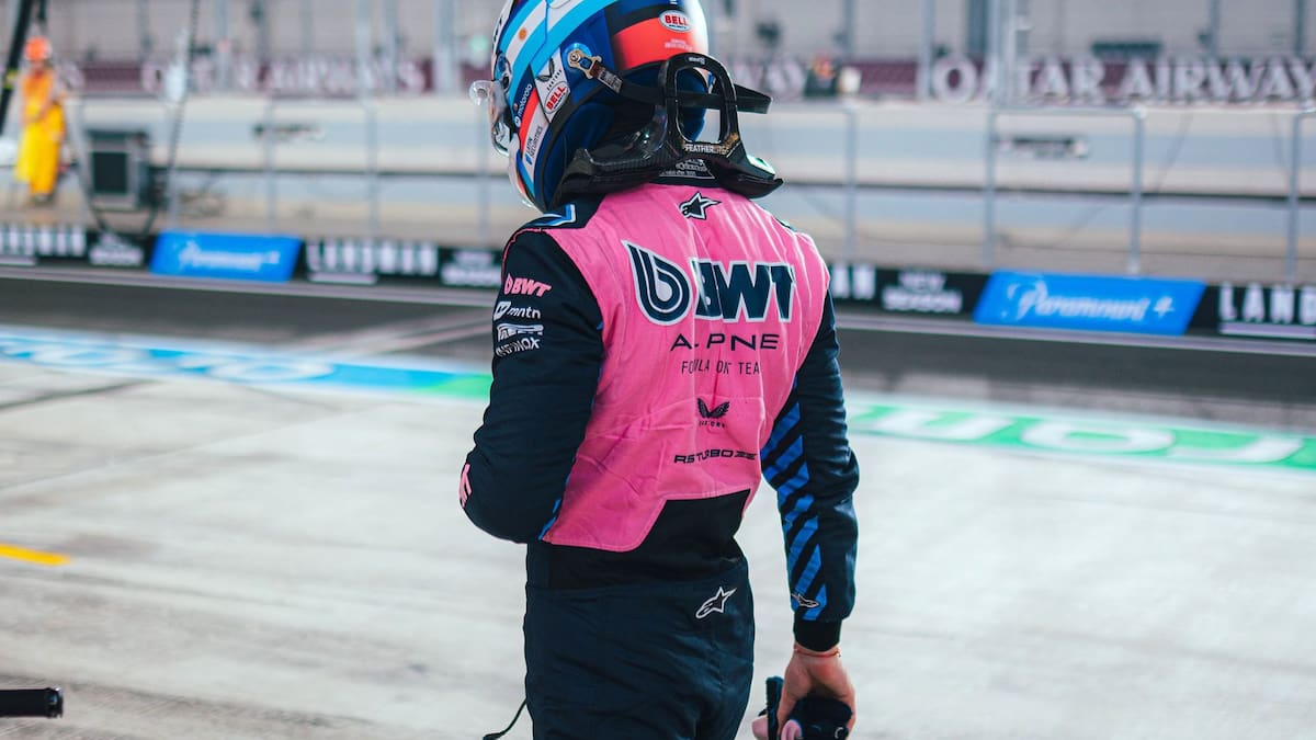 El piloto argentino en el Gran Premio de Qatar.