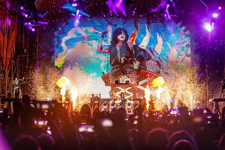 Kiss en Argentina 23 de abril de 2022, Foto DF Entertainment