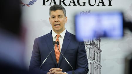 Santiago Peña. Foto: EFE.