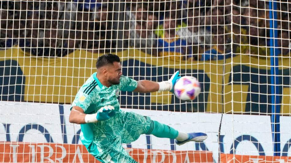 Sergio Romero; Boca Juniors-Central Córdoba. Foto: Twitter @BocaJrsOficial.