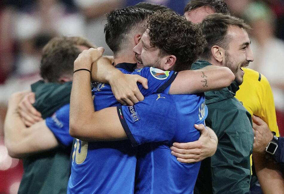 Italia vs. Inglaterra, Eurocopa, Reuters