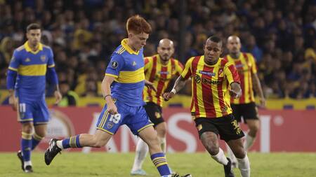 Valentín Barco, Boca. Foto: EFE