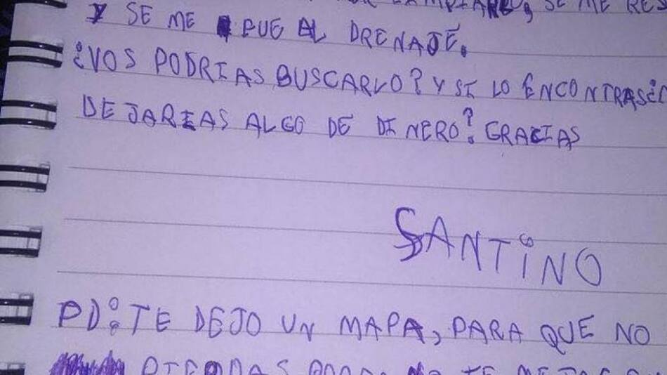 La tierna carta al Ratón Peréz de un niño que se le cayó un diente y lo perdió