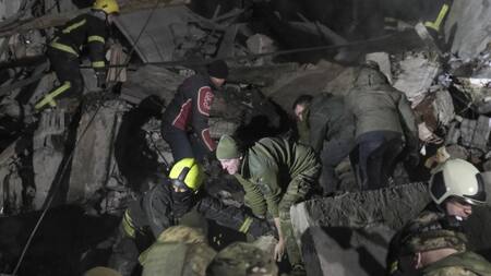 Ataque ruso con misiles en Ucrania_EFE