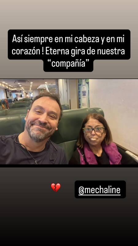 La despedida de Adrián Pallares a Meche Portillo.