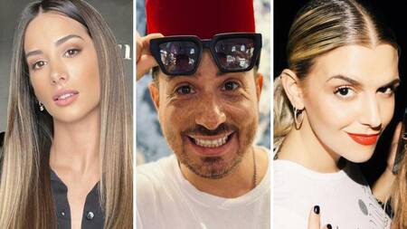 Berardi, Bal y Aldrey. Foto: Instagrams.