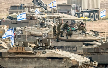 Ejército israelí, guerra en Gaza. Foto: EFE