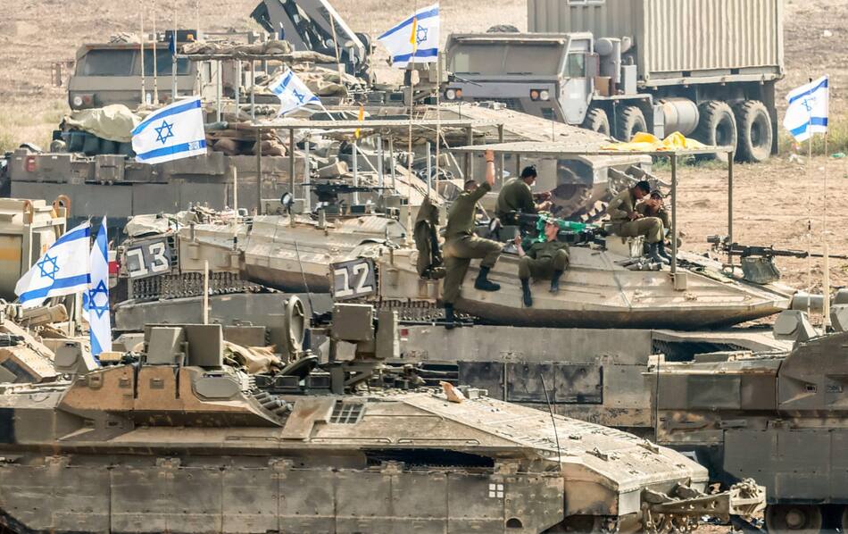 Ejército israelí, guerra en Gaza. Foto: EFE
