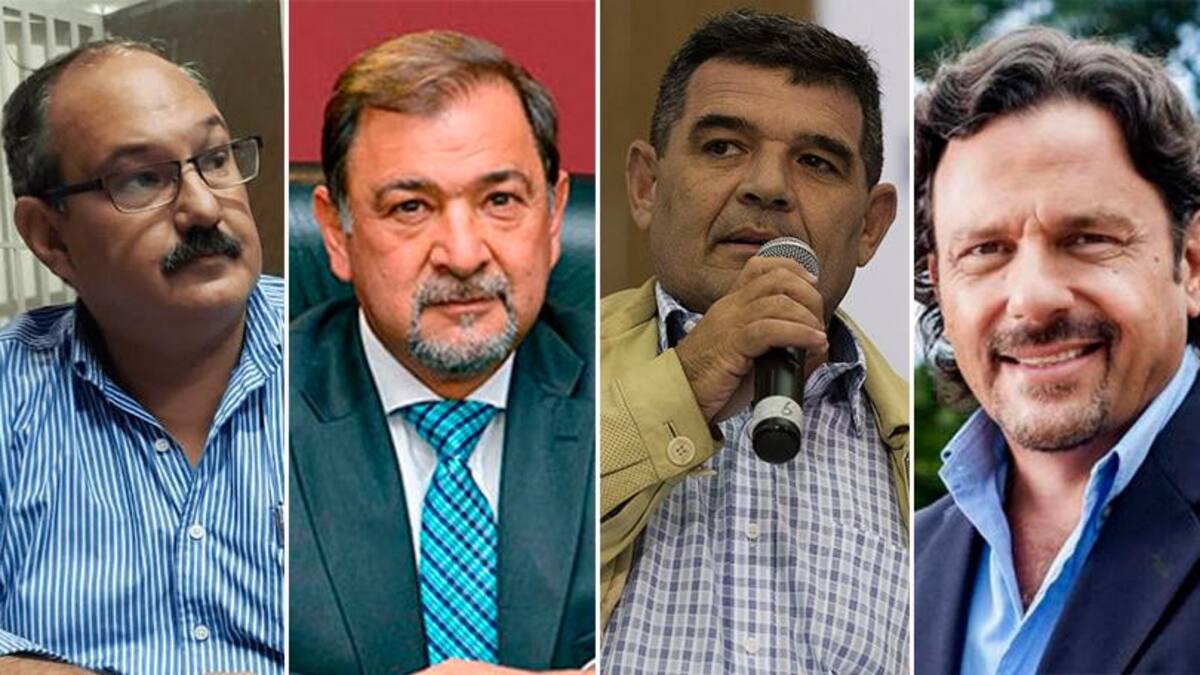 Elecciones en Salta, Sergio Leavy, Miguel Isa, Alfredo Olmedo y Gustavo Sáenz