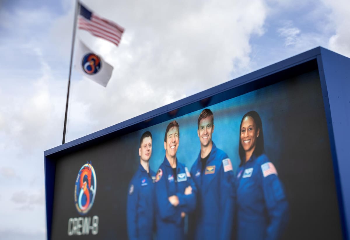 Lanzamiento entre la NASA y SpaceX. Foto: EFE.