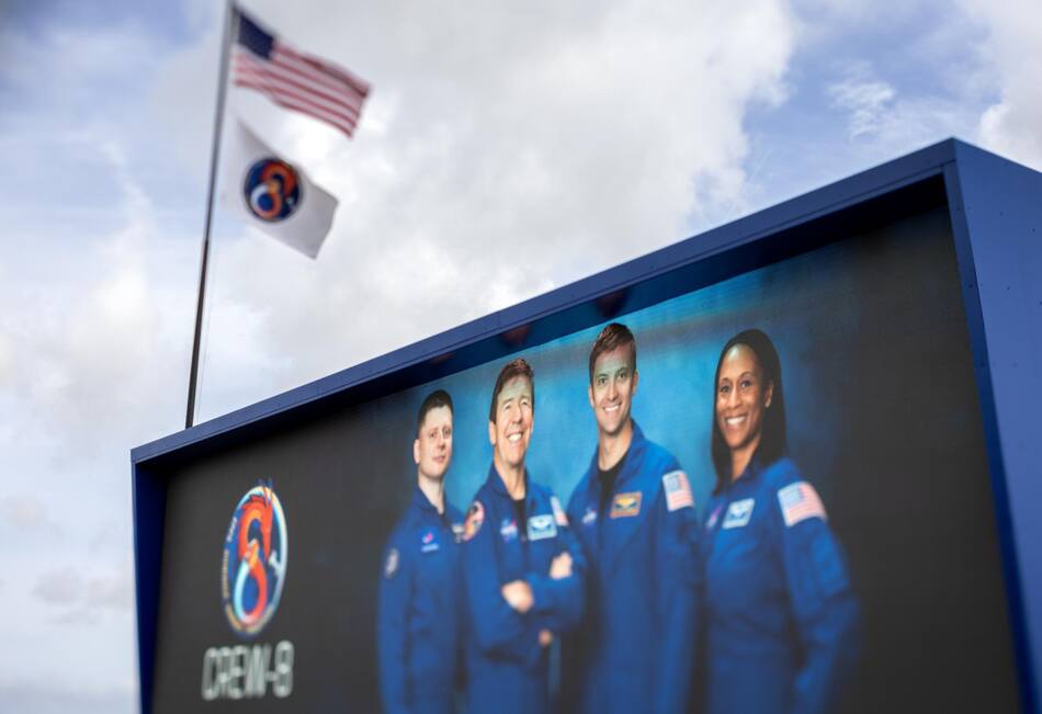 Lanzamiento entre la NASA y SpaceX. Foto: EFE.