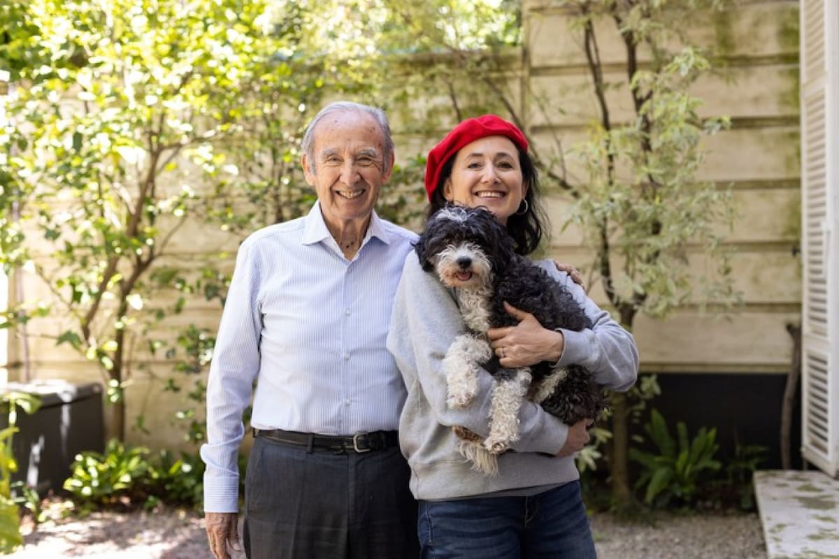 Padre e hija, Nicolás y Laura Catena. Foto: catenazapata.com