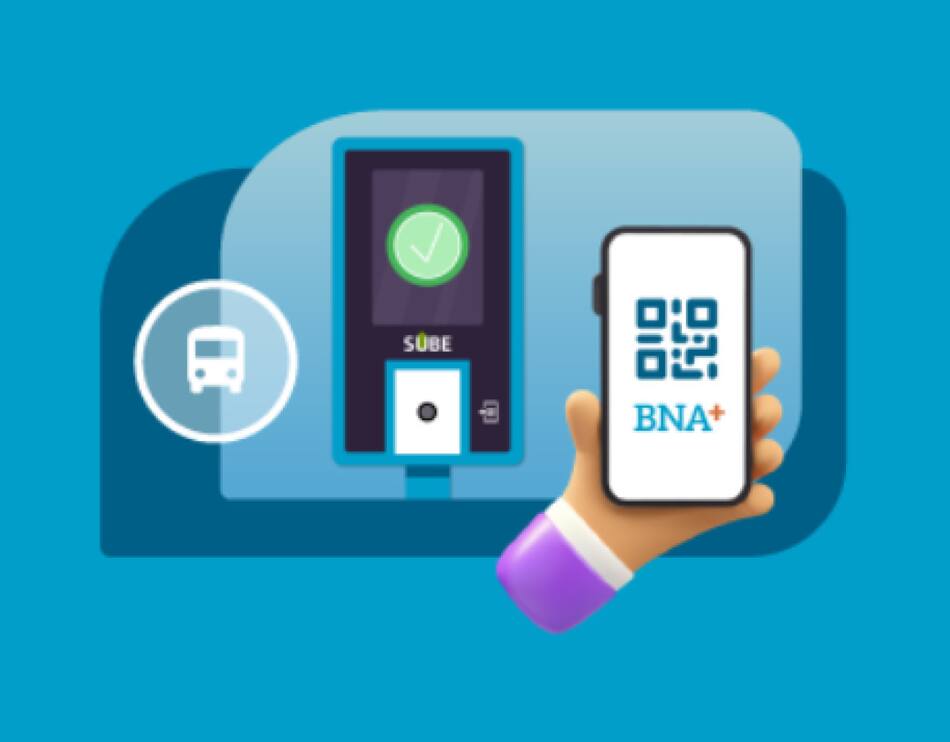 Aplicación BNA+ para colectivos. Fuente: BNA+