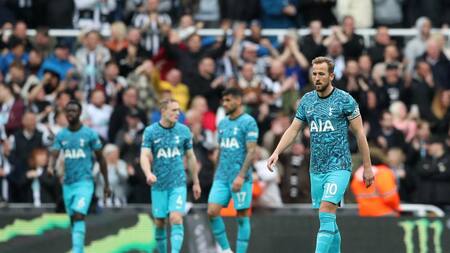 El Tottenham Hotspur perdió 6 a 1 ante Newcastle United. Foto: Reuters.