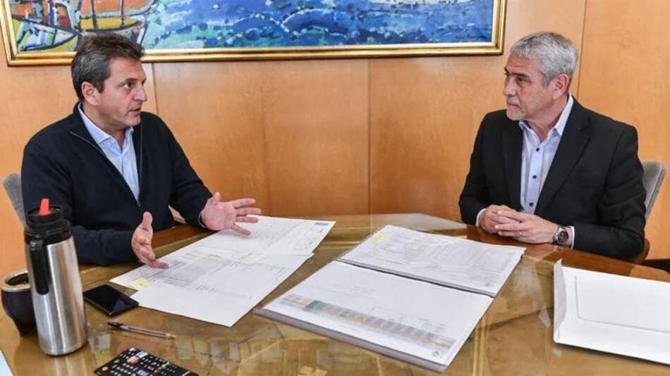 Sergio Massa y Jorge Ferraresi.