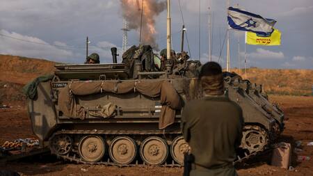Bombardeos del Ejército de Israel. Foto: Reuters.