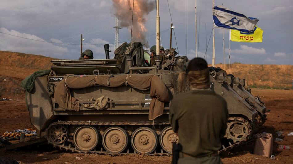 Bombardeos del Ejército de Israel. Foto: Reuters.