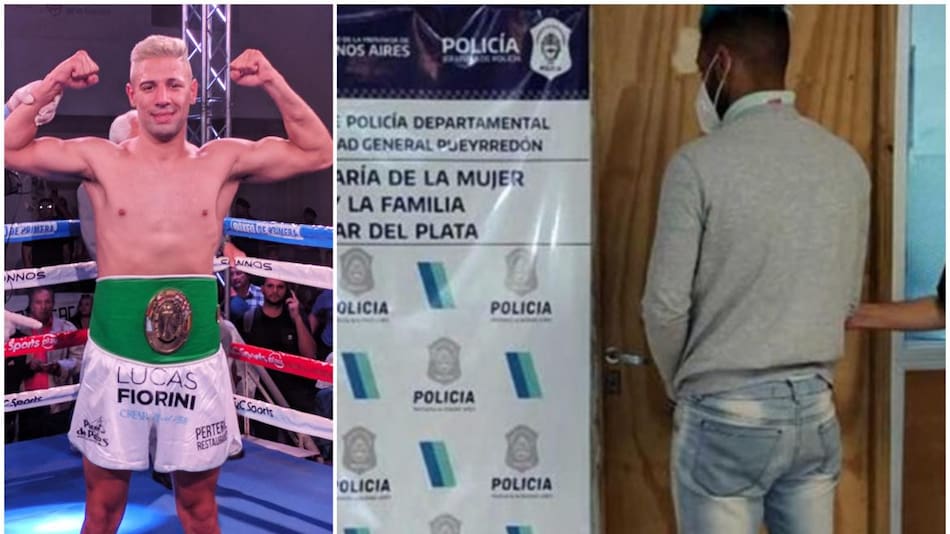 Boxeador Lucas Bastida, detenido en Mar del Plata