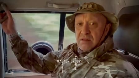 Yevgueni Prigozhin, días antes de su muerte. Foto: Reuters.