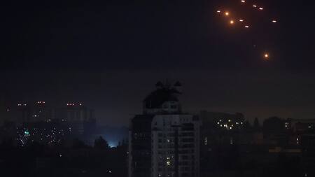 Ataque con drones de Rusia a Ucrania. Foto: Reuters/Gleb Garanich.