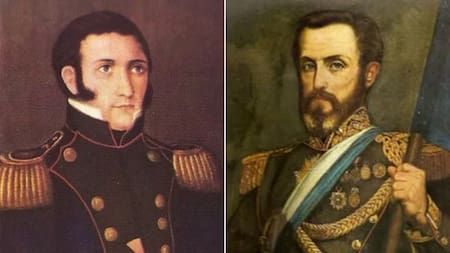 Manuel Dorrego y Juan Lavalle