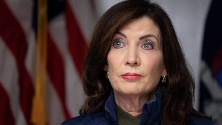Kathy Hochul, gobernadora de Nueva York. Foto: REUTERS.